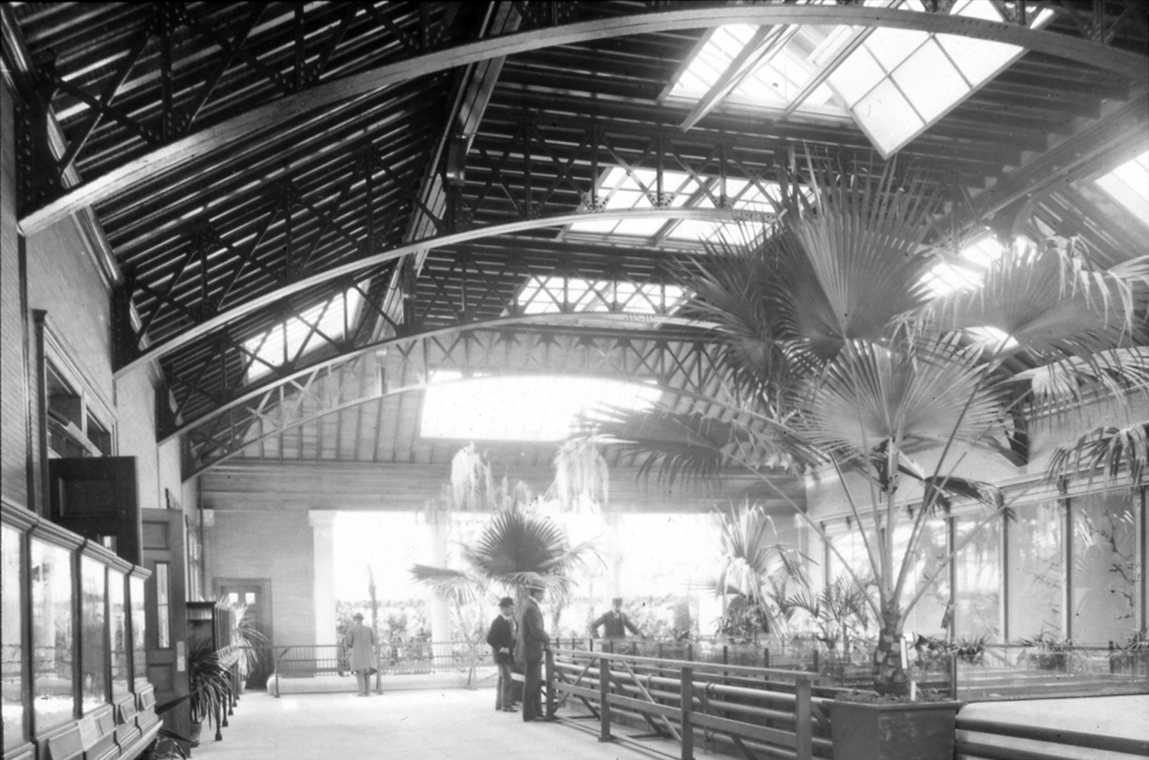 Reptile House Interior circa 1910