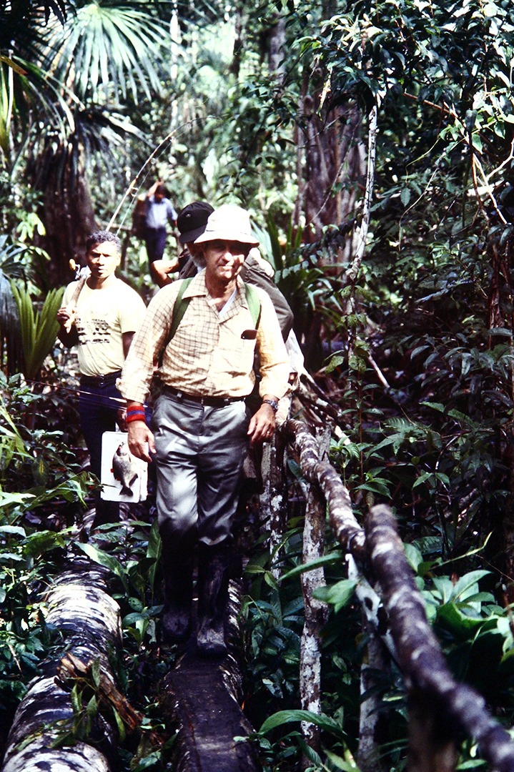 Bill Braker in the Amazon